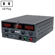 GVDA SPS-H3010 30V-10A Adjustable Voltage Regulator, Specification:US Plug(Black)