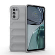 For Motorola Moto G62 5G Magic Shield TPU + Flannel Phone Case(Grey) - Motorola Cases by PMC TechLife | Online Shopping South Africa | PMC TechLife | Buy Now Pay Later Mobicred