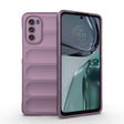 For Motorola Moto G62 5G Magic Shield TPU + Flannel Phone Case(Purple) - Motorola Cases by PMC TechLife | Online Shopping South Africa | PMC TechLife | Buy Now Pay Later Mobicred