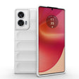 For Motorola Edge 50 Fusion 5G Global Magic Shield TPU + Flannel Phone Case(White) - free shipping - PMC TechLife - Order now!
