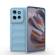 For Motorola Edge 50 Neo Magic Shield TPU + Flannel Phone Case(Light Blue) - free shipping - PMC TechLife - Order now!