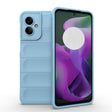 For Motorola Moto G55 5G Global Magic Shield TPU + Flannel Phone Case(Light Blue) - free shipping - PMC TechLife - Order now!