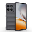 For Motorola Edge 60 Fusion 5G Global Magic Shield TPU + Flannel Phone Case(Dark Grey) - free shipping - PMC TechLife - Order now!
