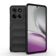 For Motorola Edge 60 Stylus 5G Global Magic Shield TPU + Flannel Phone Case(Black) - free shipping - PMC TechLife - Order now!