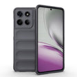 For Motorola Edge 60 Stylus 5G Global Magic Shield TPU + Flannel Phone Case(Dark Grey) - free shipping - PMC TechLife - Order now!