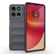 For Motorola Moto G56 5G Magic Shield TPU + Flannel Phone Case(Dark Grey) - free shipping - PMC TechLife - Order now!