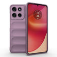 For Motorola Moto G56 5G Magic Shield TPU + Flannel Phone Case(Purple) - free shipping - PMC TechLife - Order now!