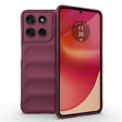 For Motorola Moto G56 5G Magic Shield TPU + Flannel Phone Case(Wine Red) - free shipping - PMC TechLife - Order now!