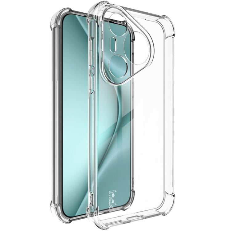 For Huawei Pura 70 imak Shockproof Airbag TPU Phone Case(Transparent)
