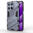 For Realme 11 4G Global Punk Armor 2 in 1 PC + TPU Phone Case with Holder(Grey) - Realme Cases by PMC TechLife | Online Shopping South Africa | PMC TechLife | Buy Now Pay Later Mobicred