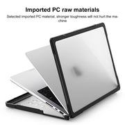 For MacBook Pro 14.2 inch 2023 / 2021 Dot Translucent Laptop Protective Case(Transparent)