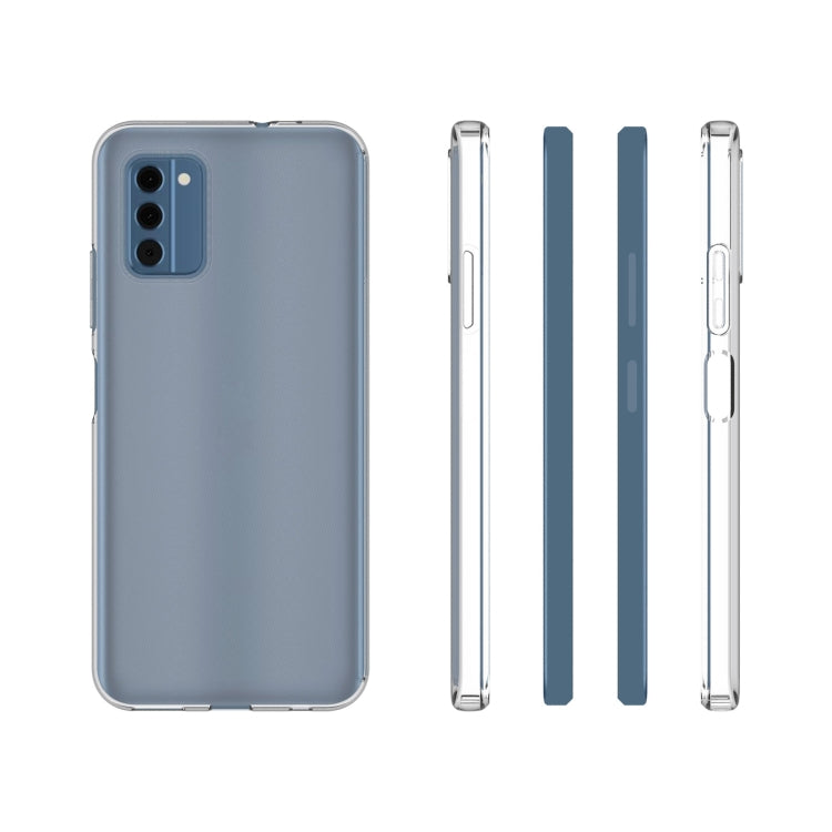 For Nokia C300 4G Water-resistant Texture TPU Phone Case(Transparent)