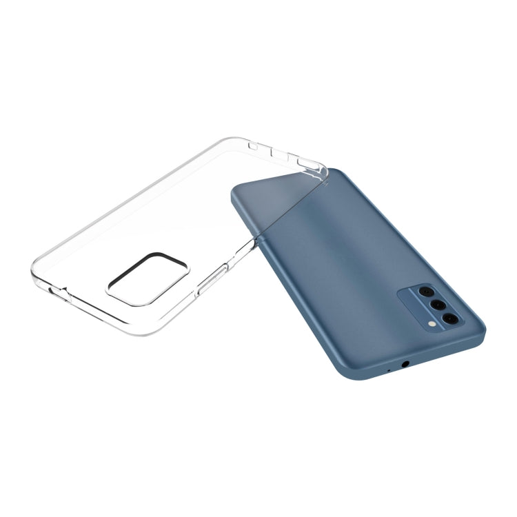 For Nokia C300 4G Water-resistant Texture TPU Phone Case(Transparent)