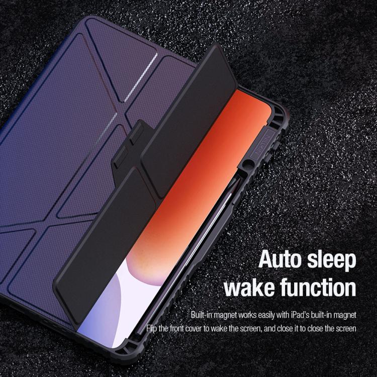 For Xiaomi Pad 7 / Pad 7 Pro NILLKIN Bumper Pro Camshield Tablet Leather Case(Black)