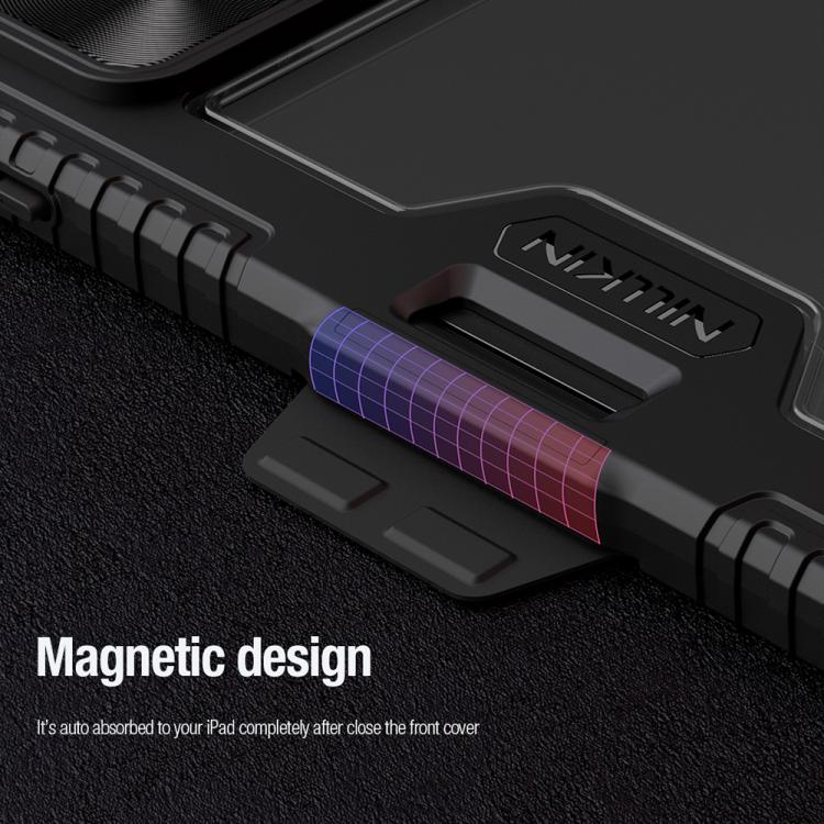 For Xiaomi Pad 7 / Pad 7 Pro NILLKIN Bumper Pro Camshield Tablet Leather Case(Black)