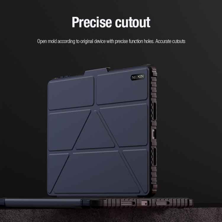For Xiaomi Pad 7 / Pad 7 Pro NILLKIN Bumper Pro Camshield Tablet Leather Case(Black)