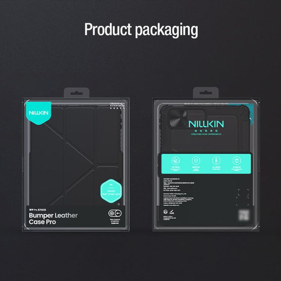 For Xiaomi Pad 7 / Pad 7 Pro NILLKIN Bumper Pro Camshield Tablet Leather Case(Black)