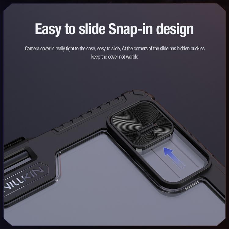 For Xiaomi Pad 7 / Pad 7 Pro NILLKIN Bumper Pro Camshield Tablet Leather Case(Black)