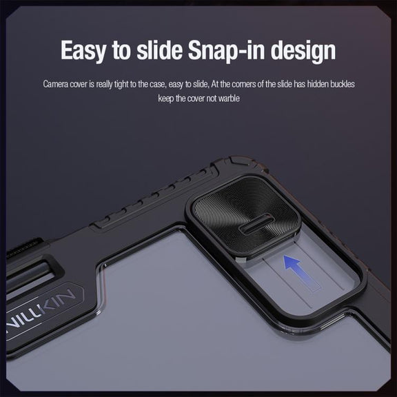 For Xiaomi Pad 7 / Pad 7 Pro NILLKIN Bumper Pro Camshield Tablet Leather Case(Black)