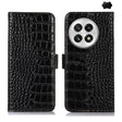 For OnePlus Nord 13 Crocodile Top Layer Cowhide Leather Phone Case(Black) - OnePlus Cases by PMC TechLife | Online Shopping South Africa | PMC TechLife | Buy Now Pay Later Mobicred