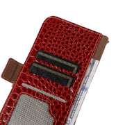 For OnePlus Ace 5 Pro / Ace 5 Crocodile Top Layer Cowhide Leather Phone Case(Red)