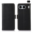 For OnePlus Nord 4 Magnetic Crazy Horse Texture Genuine Leather RFID Phone Case(Black) - Nord 4 Cases by PMC TechLife | Online Shopping South Africa | PMC TechLife | Buy Now Pay Later Mobicred