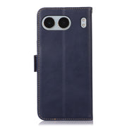 For OnePlus Nord 4 Magnetic Crazy Horse Texture Genuine Leather RFID Phone Case(Blue)