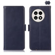 For OnePlus Ace 5 Pro / Ace 5 Magnetic Crazy Horse Texture Genuine Leather RFID Phone Case(Blue) - Ace 5 Cases by PMC TechLife | Online Shopping South Africa | PMC TechLife | Buy Now Pay Later Mobicred