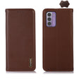 For Nokia G42 5G KHAZNEH Nappa Top Layer Cowhide Leather Phone Case(Brown) - Nokia Cases by PMC TechLife | Online Shopping South Africa | PMC TechLife | Buy Now Pay Later Mobicred