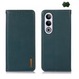 For OnePlus Nord CE4 5G Global KHAZNEH Nappa Top Layer Cowhide Leather Phone Case(Green) - free shipping - PMC TechLife - Order now!