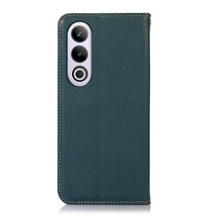 For OnePlus Nord CE4 5G Global KHAZNEH Nappa Top Layer Cowhide Leather Phone Case(Green)