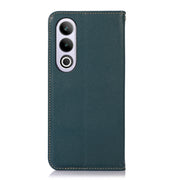 For OnePlus Nord CE4 5G Global KHAZNEH Nappa Top Layer Cowhide Leather Phone Case(Green)