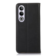 For OnePlus Nord CE4 5G Global KHAZNEH Nappa Top Layer Cowhide Leather Phone Case(Black)