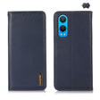 For OnePlus Nord CE4 Lite KHAZNEH Nappa Top Layer Cowhide Leather Phone Case(Blue) - Nord CE4 Lite Cases by PMC TechLife | Online Shopping South Africa | PMC TechLife | Buy Now Pay Later Mobicred