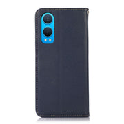 For OnePlus Nord CE4 Lite KHAZNEH Nappa Top Layer Cowhide Leather Phone Case(Blue)