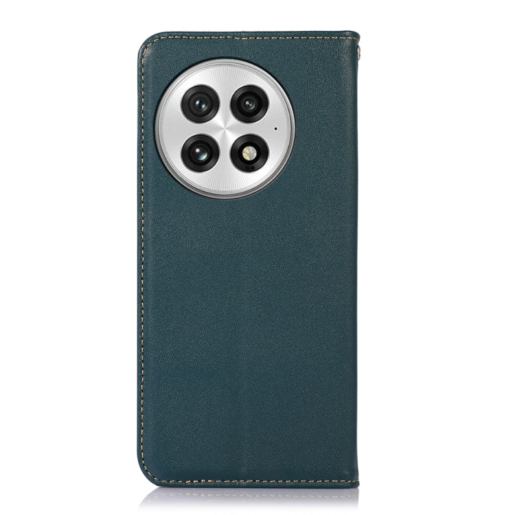 For OnePlus Nord 13 KHAZNEH Nappa Top Layer Cowhide Leather Phone Case(Green)