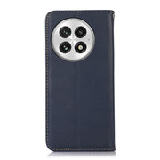 For OnePlus Nord 13 KHAZNEH Nappa Top Layer Cowhide Leather Phone Case(Blue)
