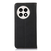 For OnePlus Ace 5 Pro / Ace 5 / 13R KHAZNEH Nappa Top Layer Cowhide Leather Phone Case(Black)