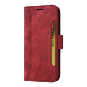 For Samsung Galaxy S24 BETOPNICE Dual-side Buckle Leather Phone Case(Red)
