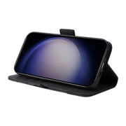 For Samsung Galaxy S24+ BETOPNICE Dual-side Buckle Leather Phone Case(Black)