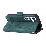 For Samsung Galaxy S24+ BETOPNICE Dual-side Buckle Leather Phone Case(Green)