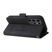 For Samsung Galaxy S24 Ultra BETOPNICE Dual-side Buckle Leather Phone Case(Black)