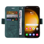 For Samsung Galaxy S24 Ultra BETOPNICE Dual-side Buckle Leather Phone Case(Green)