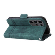 For Samsung Galaxy S24 Ultra BETOPNICE Dual-side Buckle Leather Phone Case(Green)