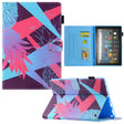 For Amazon Fire Max 11 2023 Colored Drawing Leather Smart Tablet Case(Dazzling Pineapple) - Amazon by PMC TechLife | Online Shopping South Africa | PMC TechLife | Buy Now Pay Later Mobicred