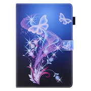 For Amazon Fire Max 11 2023 Colored Drawing Smart Leather Tablet Case(Fantasy Butterfly)
