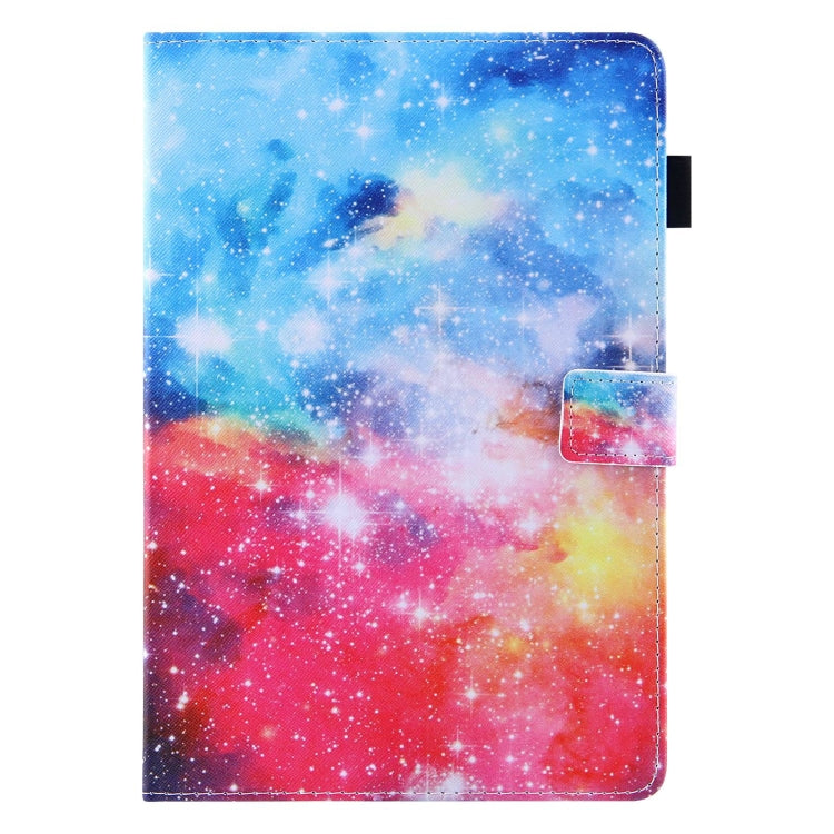 For Amazon Fire Max 11 2023 Colored Drawing Smart Leather Tablet Case(Beautiful Starry Sky)