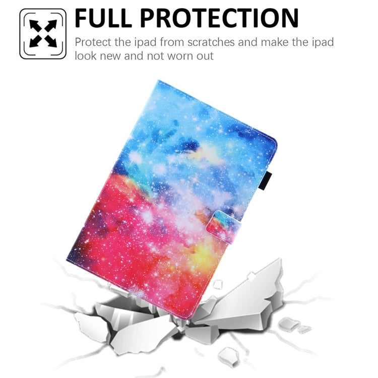 For Amazon Fire Max 11 2023 Colored Drawing Smart Leather Tablet Case(Beautiful Starry Sky)
