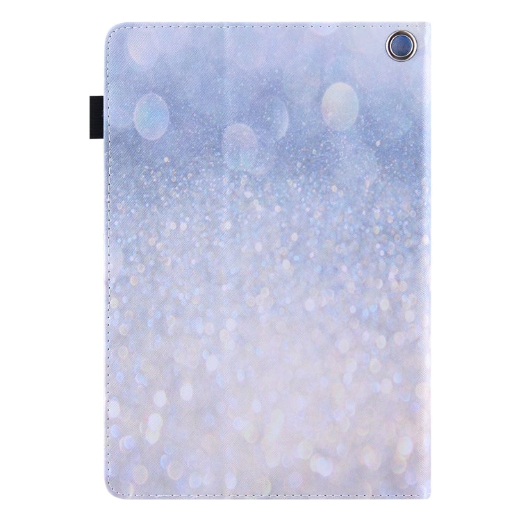 For Amazon Fire Max 11 2023 Colored Drawing Smart Leather Tablet Case(Sparkling Sand)
