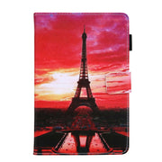 For Amazon Fire Max 11 2023 Colored Drawing Leather Smart Tablet Case(Evening Tower)